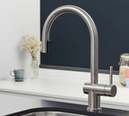 Rievaulx Pull Out Tap - Brushed Nickel