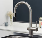 Rievaulx Pull Out Tap - Brushed Nickel
