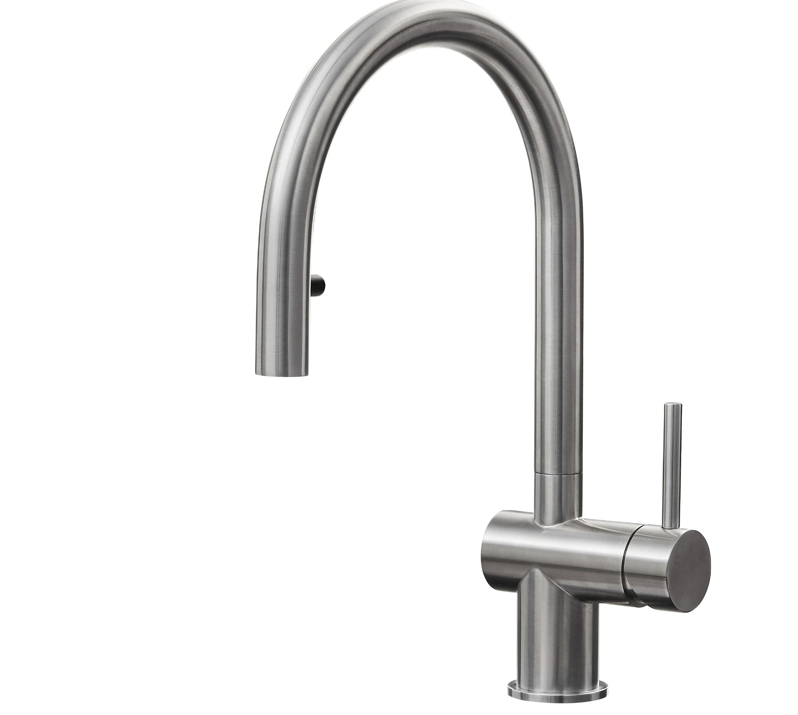 Rievaulx Pull Out Tap - Brushed Nickel