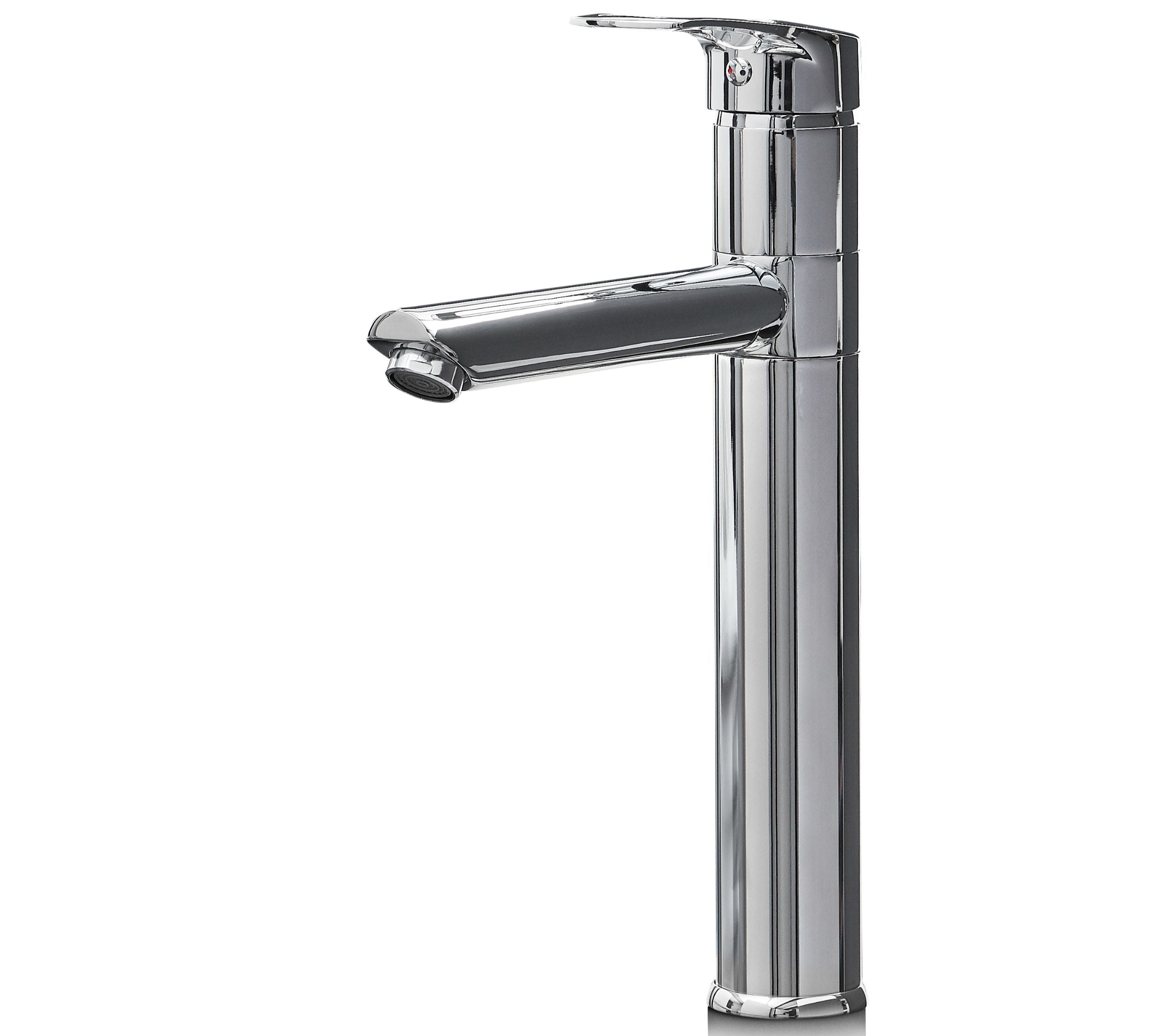 Aysgarth Mono Bloc Single Top Lever, Round Body Tap - Chrome