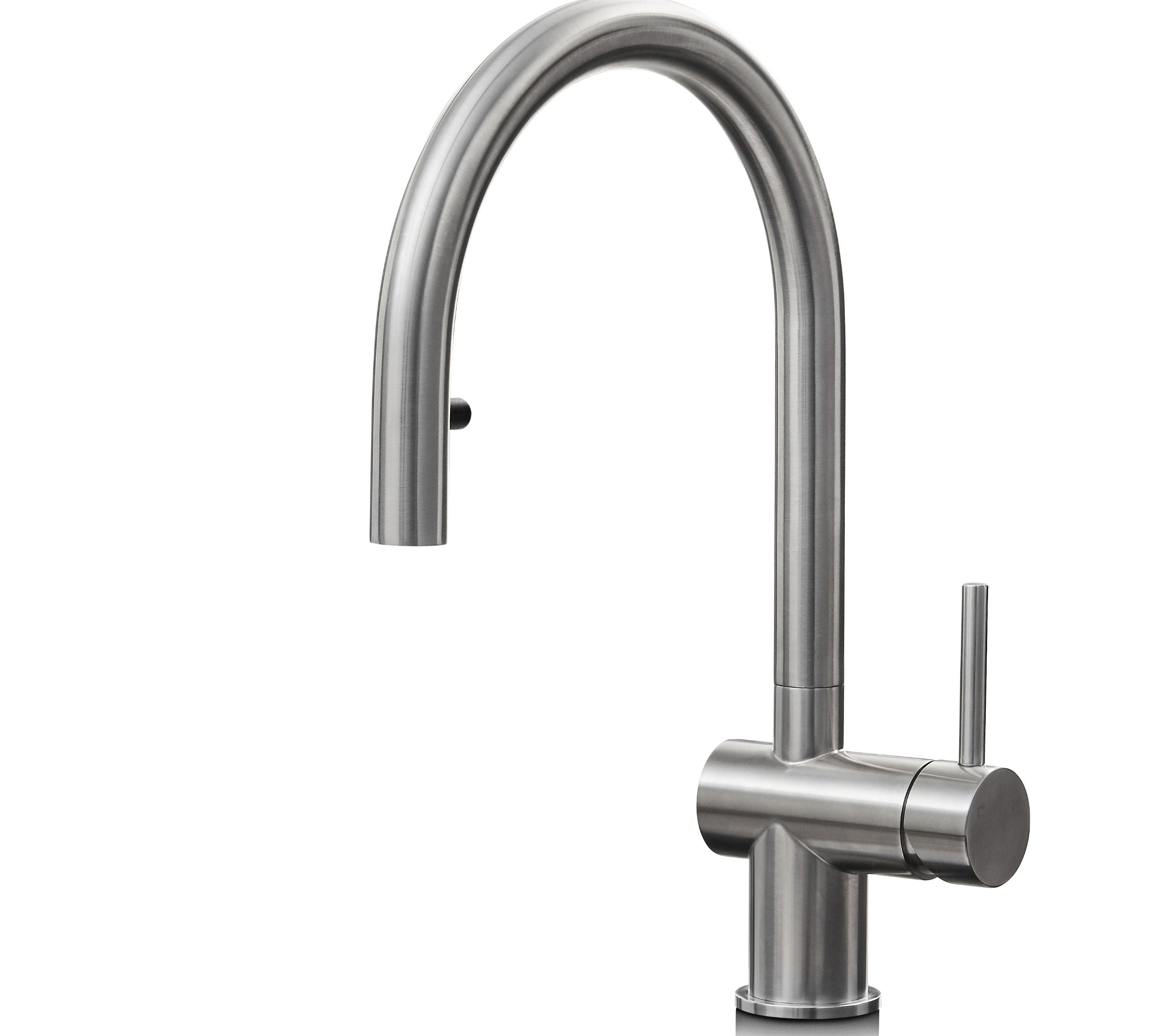 Rievaulx Pull Out Tap - Brushed Nickel