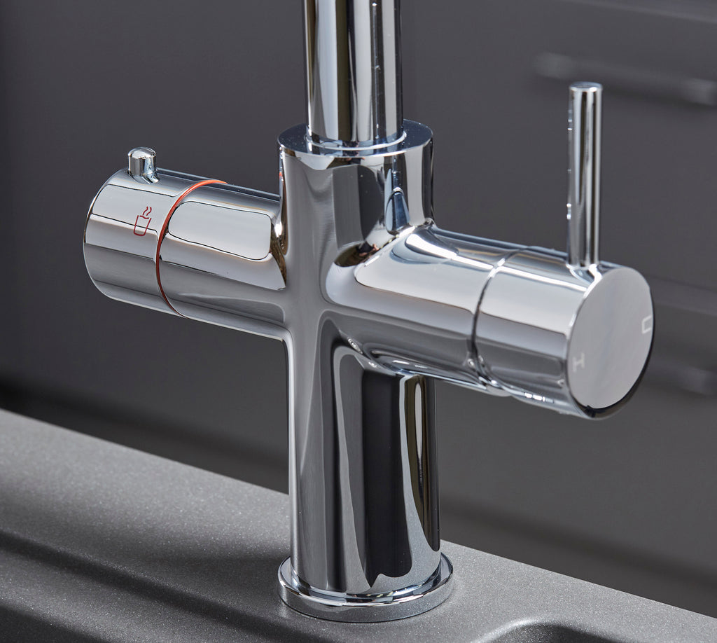 Astra 3-in-1 Pull-Out: Swan Neck - Chrome