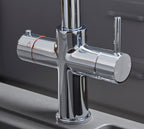 Astra 3-in-1 Pull-Out: Swan Neck - Chrome