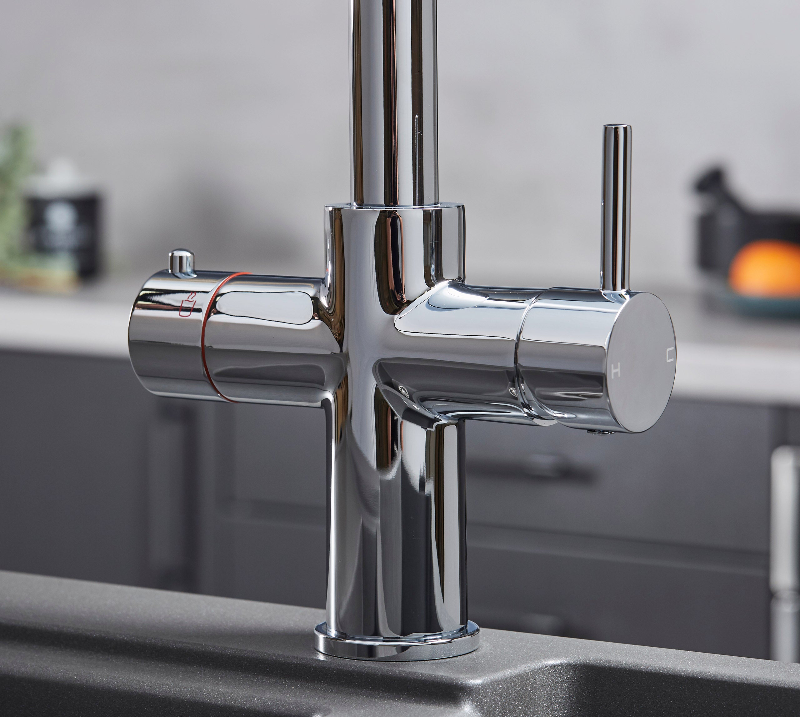 Astra 3-in-1 Pull-Out: Swan Neck - Chrome