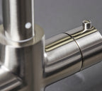Astra 3-in-1 Pull-Out: Swan Neck - Brushed Nickel