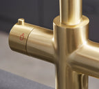 Astra 3-in-1 Pull-Out: Swan Neck - Gold